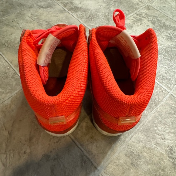 Bright orange Nike Dunk Sky High wedge sneakers size 6.5 - Picture 3 of 4